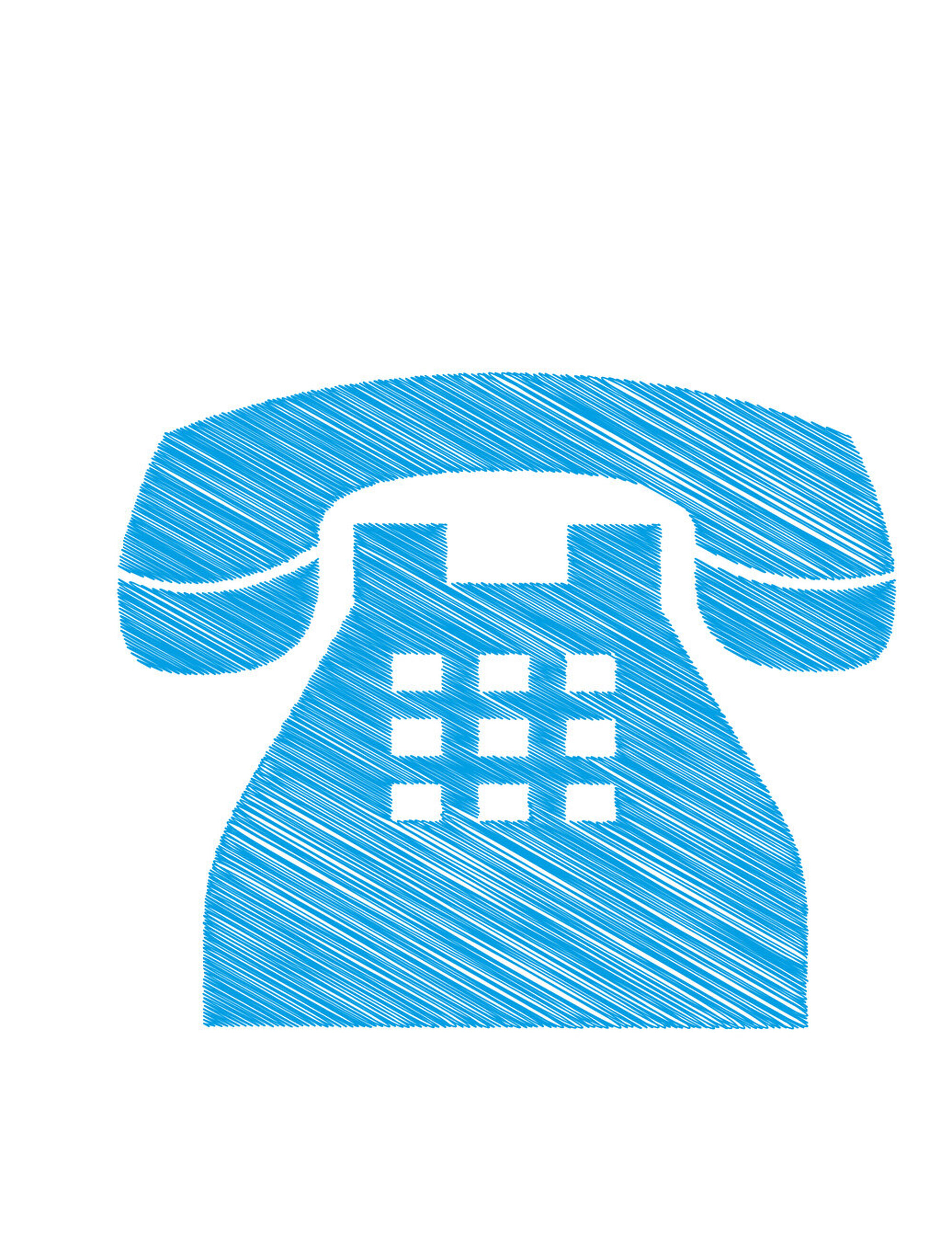 Telefon, Brief und Mailzeichen